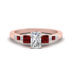 Load image into Gallery viewer, radiant-cut-channel-three-stone-diamond-engagement-ring-with-ruby-in-rose-gold-FDENS205RARGRUDR-NL-RG.jpg
