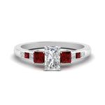 Load image into Gallery viewer, radiant-cut-channel-three-stone-diamond-engagement-ring-with-ruby-in-white-gold-FDENS205RARGRUDR-NL-WG.jpg
