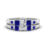 Load image into Gallery viewer, radiant-cut-channel-three-stone-diamond-engagement-ring-with-sapphire-in-white-gold-FDENS205RAGSABL-NL-WG.jpg
