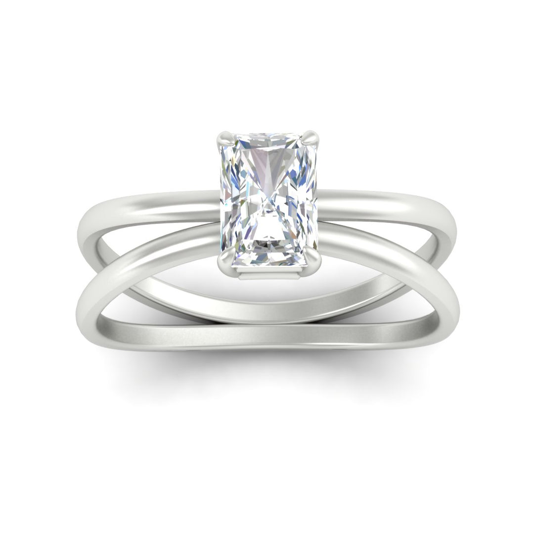 radiant-cut-crossover-solitaire-diamond-ring-for-her-in-white-gold-fdenr1008rarangle5-nl-wg