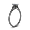 Load image into Gallery viewer, radiant-cut-diamond-celtic-solitaire-ring-in-black-gold-FD8541RARANGLE2-NL-BG?v=1758624171