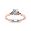 Load image into Gallery viewer, radiant-cut-diamond-celtic-solitaire-ring-in-rose-gold-FD8541RARANGLE5-NL-RG?v=1758624171