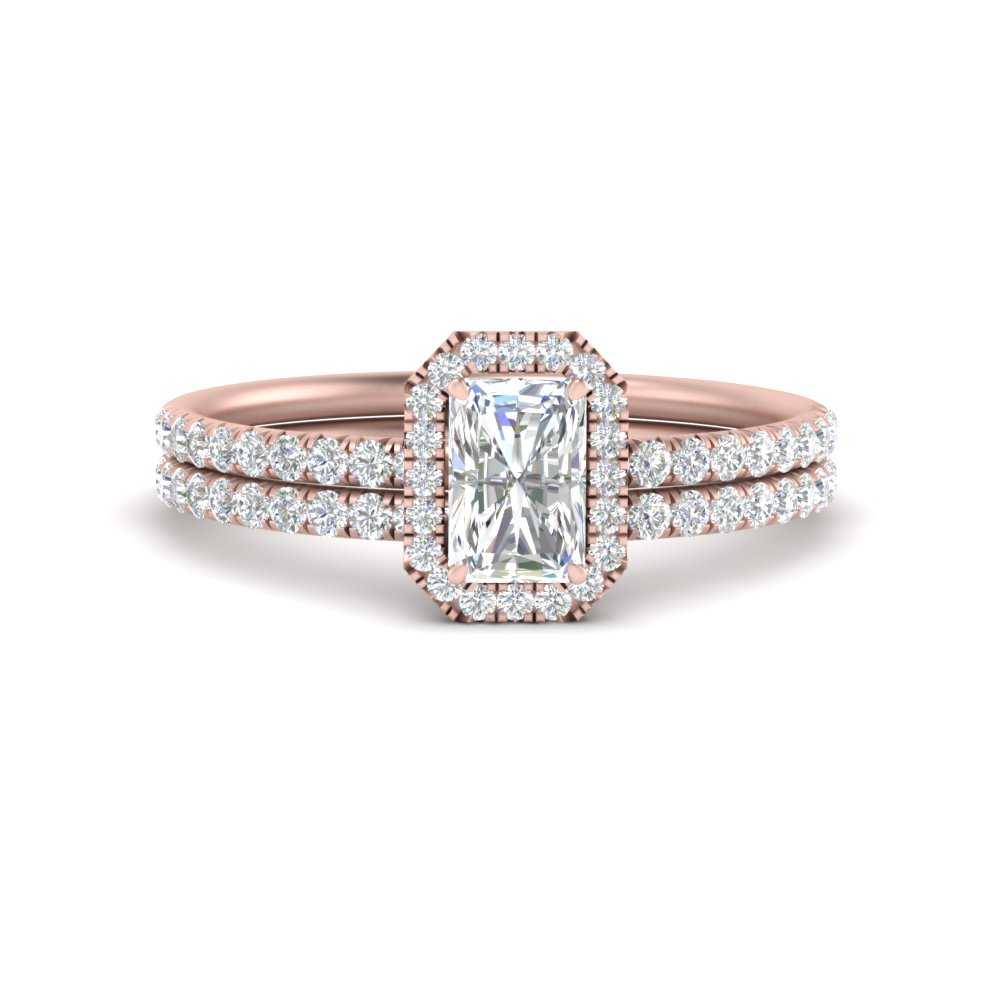 radiant-cut-diamond-halo-wedding-ring-set-in-rose-gold-FD-8523RA-NL-RG