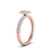 Load image into Gallery viewer, radiant-cut-diamond-halo-wedding-ring-set-in-rose-gold-FD-8523RA-NL-RG