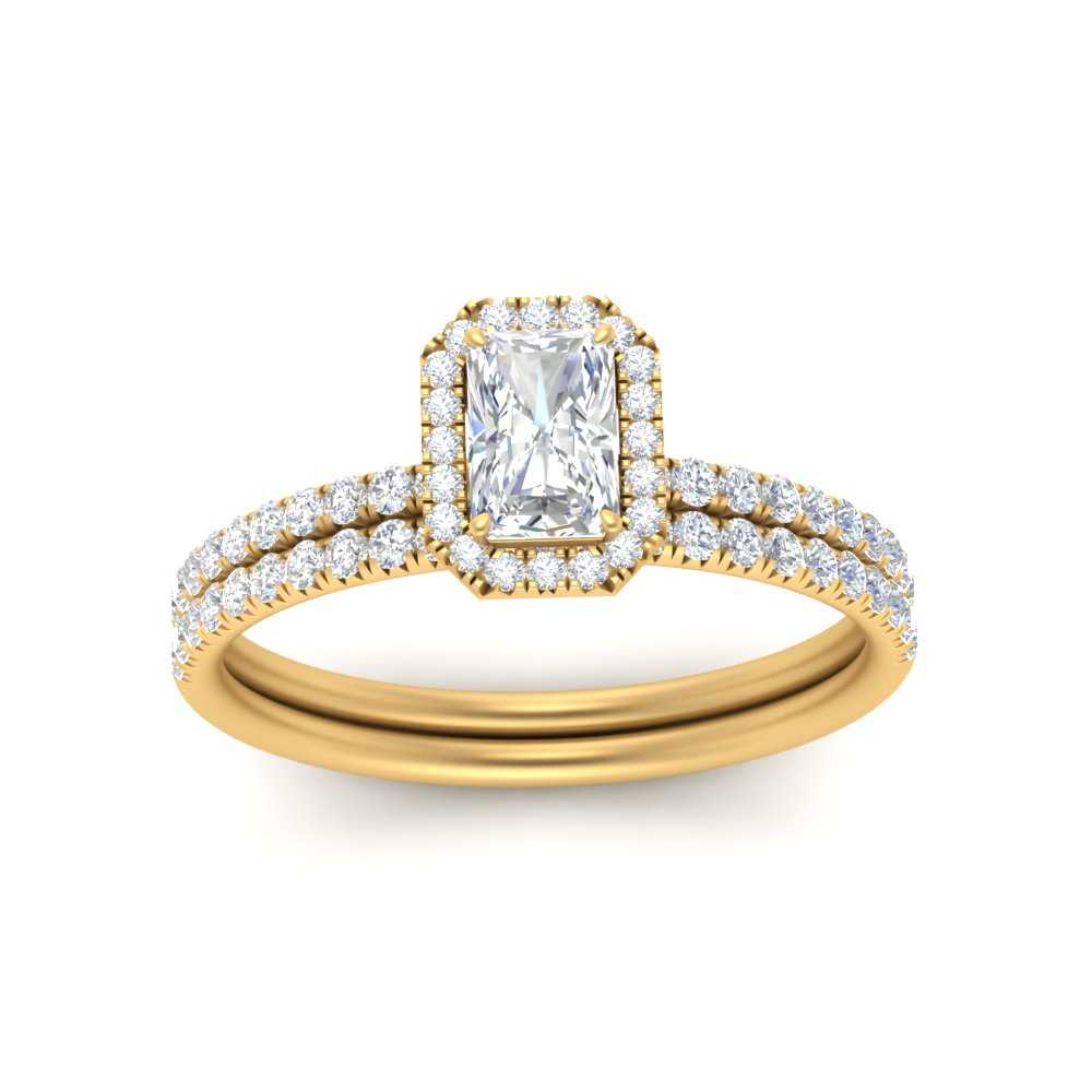 radiant-cut-diamond-halo-wedding-ring-set-in-yellow-gold-FD-8523RA-NL-YG