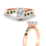Load image into Gallery viewer, radiant-cut-diamond-swirl-channel-set-emerald-wedding-ring-in-rose-gold-FDENS4028RARGEMGRANGLE3-NL-RG_e28f6932-b379-4d49-ab27-5141bd946b76.jpg?v=1754996204
