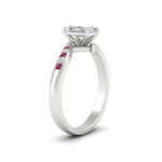Load image into Gallery viewer, radiant-cut-diamond-swirl-channel-set-pink-sapphire-wedding-ring-in-white-gold-FDENS4028RARGSADRPIANGLE2-NL-WG_57e5ae2f-c579-49f6-82ce-669403a2a2fd.jpg?v=1754996202

