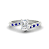 Load image into Gallery viewer, radiant-cut-diamond-swirl-channel-set-sapphire-wedding-ring-in-white-gold-FDENS4028RARGSABL-NL-WG_117c97f9-a1b1-4e11-9c58-99f8c3ee680e.jpg?v=1754996198