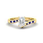 Load image into Gallery viewer, radiant-cut-diamond-swirl-channel-set-sapphire-wedding-ring-in-yellow-gold-FDENS4028RARGSABL-NL-YG_f0b96f28-f626-4ab1-b25d-3a164ba0b1f9.jpg?v=1754996199
