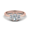 Load image into Gallery viewer, radiant-cut-diamond-trapezoid-engagement-ring-in-14K-rose-gold-FDENR7981RAR-NL-RG