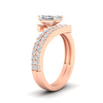Load image into Gallery viewer, radiant-cut-diamond-wedding-ring-set-in-FDENS3007RA-NL-RG
