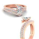 Load image into Gallery viewer, radiant-cut-diamond-wedding-ring-set-in-FDENS3007RA-NL-RG
