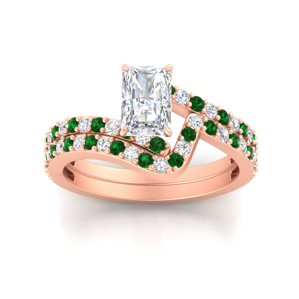 radiant-cut-diamond-wedding-ring-set-with-emerald-in-FDENS3007RAGEMGR-NL-RG