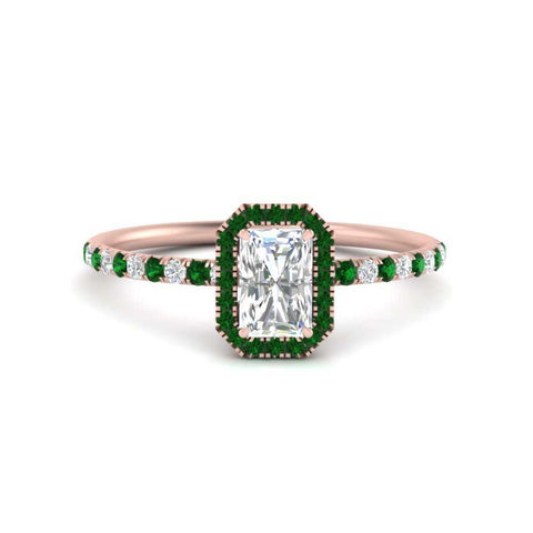 radiant-cut-emerald-halo-petite-engagement-ring-in-rose-gold-FD8523RARGEMGRANGLE3-NL-RG