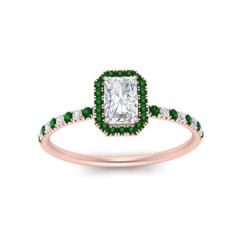 radiant-cut-emerald-halo-petite-engagement-ring-in-rose-gold-FD8523RARGEMGRANGLE3-NL-RG
