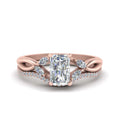 Thumbnail 1 - radiant-cut-engagement-ring-with-diamond-band-in-rose-gold-FD8300RAB3-NL-RG.jpg