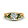 Load image into Gallery viewer, radiant-cut-engagement-ring-with-emerald-band-in-yellow-gold-FD8300RAB3GEMGR-NL-YG.jpg