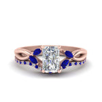 Load image into Gallery viewer, radiant-cut-engagement-ring-with-sapphire-band-in-rose-gold-FD8300RAB3GSABL-NL-RG.jpg
