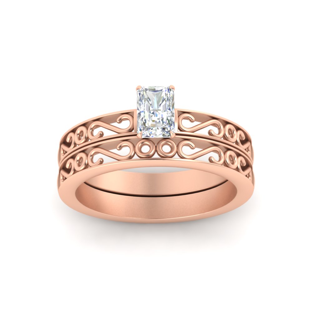 radiant-cut-filigree-single-stone-diamond-wedding-ring-set-in-rose-gold-FDENS3289RAANGLE5-NL-RG.jpg?v=1763371084