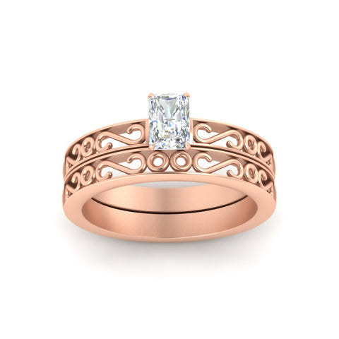 radiant-cut-filigree-single-stone-diamond-wedding-ring-set-in-rose-gold-FDENS3289RAANGLE5-NL-RG.jpg?v=1763371084