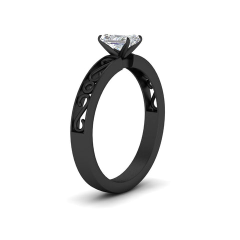 radiant-cut-filigree-single-stone-engagement-ring-in-black-gold-FDENS3289RARANGLE2-NL-BG.jpg?v=1763370610