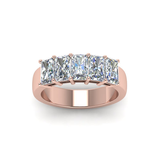radiant-cut-five-stone-prong-set-diamond-band-in-rose-gold-FD8008RABHAND-1CT-NL-RG.jpg