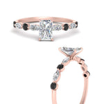 Load image into Gallery viewer, radiant-cut-floating-marquise-accent-black-diamond-engagement-ring-in-rose-gold-FDEWB9398RARGBLACKANGEL3-NL-RG?v=1756366435
