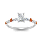 Load image into Gallery viewer, radiant-cut-floating-marquise-accent-orange-sapphire-engagement-ring-in-white-gold-FDEWB9398RARGSAORANGEL5-NL-WG_e3d474de-769f-49d5-85c8-36b87761ff7d?v=1756366552
