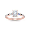 Load image into Gallery viewer, Delicate Antique Pave Radiant Cut Diamond Ring