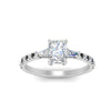 Load image into Gallery viewer, Delicate Antique Pave Radiant Cut Diamond Ring
