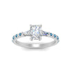 Load image into Gallery viewer, Delicate Antique Pave Radiant Cut Diamond Ring