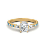 Load image into Gallery viewer, Delicate Antique Pave Radiant Engagement Ring
