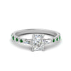 Load image into Gallery viewer, Delicate Antique Pave Radiant Cut Diamond Ring