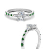 Load image into Gallery viewer, Delicate Antique Pave Radiant Cut Diamond Ring