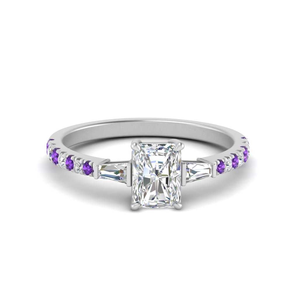 Delicate Antique Pave Radiant Cut Diamond Ring