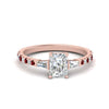 Load image into Gallery viewer, Delicate Antique Pave Radiant Cut Diamond Ring