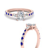 Load image into Gallery viewer, Delicate Antique Pave Radiant Cut Diamond Ring