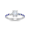 Load image into Gallery viewer, Delicate Antique Pave Radiant Cut Diamond Ring