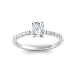 Load image into Gallery viewer, radiant-cut-french-pave-diamond-engagement-ring-in-white-gold-FD11408RARANGLE5-NL-WG_eaf17c12-c7f8-4173-af97-cca876adacdc?v=1762849885
