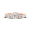 Load image into Gallery viewer, radiant-cut-french-pave-diamond-wedding-ring-set-in-rose-gold-FD11408RA-NL-RG_103813ce-6720-445f-b4c3-83e609eb518e?v=1763104461