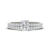 Load image into Gallery viewer, radiant-cut-french-pave-diamond-wedding-ring-set-in-white-gold-FD11408RA-NL-WG_909f193f-8331-4c57-8d05-222625b39fa1?v=1763104461