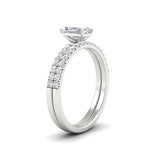 Load image into Gallery viewer, radiant-cut-french-pave-diamond-wedding-ring-set-in-white-gold-FD11408RAANGLE2-NL-WG?v=1763104319