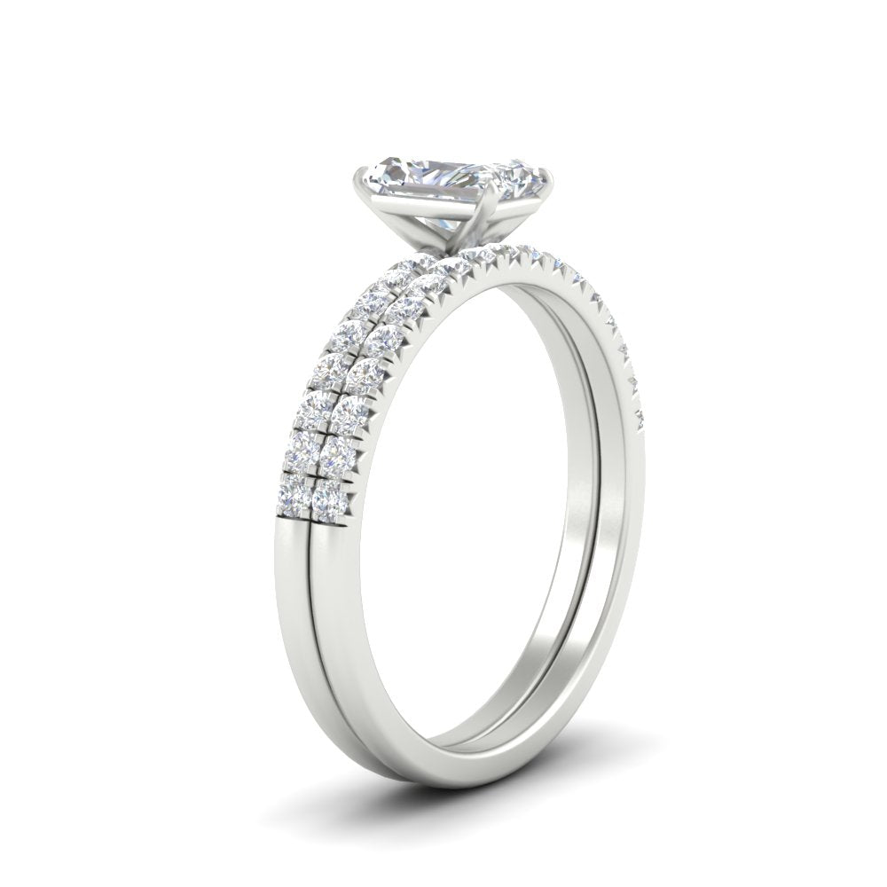 radiant-cut-french-pave-diamond-wedding-ring-set-in-white-gold-FD11408RAANGLE2-NL-WG?v=1763104319