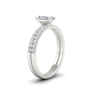 Load image into Gallery viewer, radiant-cut-french-pave-diamond-wedding-ring-set-in-white-gold-FD11408RAANGLE2-NL-WG_a27a943c-2049-4969-9c8c-7f49158e4437?v=1763104462
