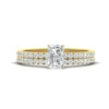 Load image into Gallery viewer, radiant-cut-french-pave-diamond-wedding-ring-set-in-yellow-gold-FD11408RA-NL-YG_976b8083-a093-46a9-888e-c5230cce3800?v=1763104462