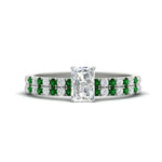 Load image into Gallery viewer, radiant-cut-french-pave-emerald-wedding-ring-set-in-white-gold-FD11408RAGEMGR-NL-WG_7c7de2e3-d807-4060-8c44-26945aa26045?v=1763104462
