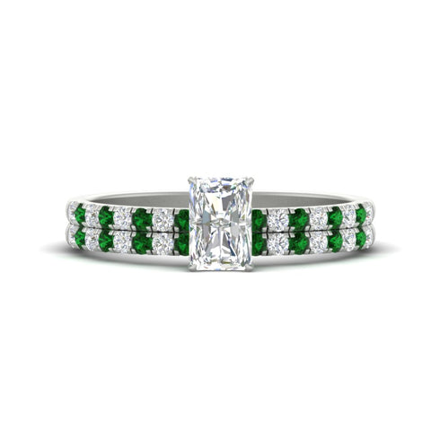 radiant-cut-french-pave-emerald-wedding-ring-set-in-white-gold-FD11408RAGEMGR-NL-WG_7c7de2e3-d807-4060-8c44-26945aa26045?v=1763104462