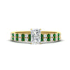 Load image into Gallery viewer, radiant-cut-french-pave-emerald-wedding-ring-set-in-yellow-gold-FD11408RAGEMGR-NL-YG_0f87253c-7ec4-4125-bd9c-8e99d852e3c8?v=1763104462