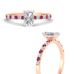 Load image into Gallery viewer, radiant-cut-french-pave-pink-sapphire-engagement-ring-in-rose-gold-FD11408RARGSADRPIANGLE3-NL-RG_1e1f9d88-b80a-44d2-9c1c-d53c196f83b9?v=1762849885

