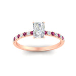 Load image into Gallery viewer, radiant-cut-french-pave-pink-sapphire-engagement-ring-in-rose-gold-FD11408RARGSADRPIANGLE5-NL-RG_ebe4fd53-4f4f-4f88-b518-bcadddc9f3a2?v=1762849885
